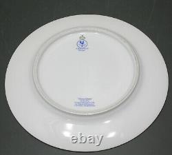 (10) A Raynaud Ceralene Limoges Vieux Chine White, 6 Dinner & 4 Salad Plate Set