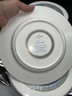11 Christofle Paris Torsada Dinner plates AS IS PLEASE READ DESCRIPTION