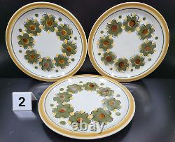 12 Pc Sakura Seville (6) Dinner (6) Salad Plates Set Vintage 4205 Dish Japan Lot