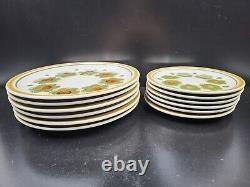 12 Pc Sakura Seville (6) Dinner (6) Salad Plates Set Vintage 4205 Dish Japan Lot