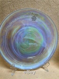 12 Pc Set Artistic Accents Pearl White Luster Dinner Salad Plate Bowls nwt New