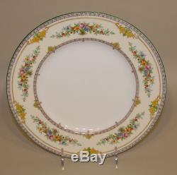 12 Place Settings Minton Stanwood Green Dinner Salad Bread Plate Cup & Saucer