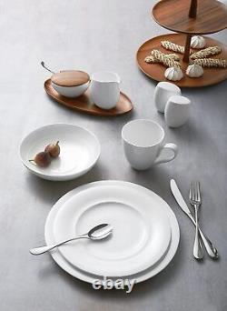 16-Piece Dinnerware Set, Service for 4, White By Nambe Skye