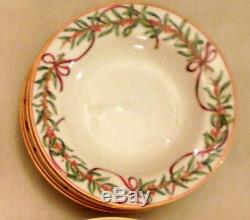 16 pcs QUEENSBURY Royal Gallery 4 sets DINNER SALAD DESSERT Plates SOUP BOWL