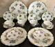 16pc Dinner Service Herend Queen Victoria China Set 4 Place Settings Plates Cups