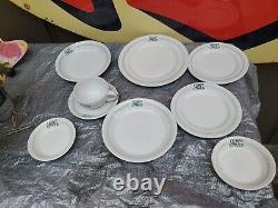 1920's FRENCH LICK INDIANA METHODIST EPISCOOAL CHURCH MEC CHINA SET 9 pieces