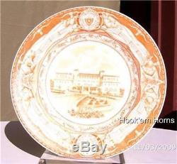 1937 University of Texas WEDGWOOD CHINA DINNER PLATES Museum Quality Set of 12