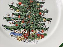 1950's Cuthbertson House Company Original Christmas Tree 10 Dinner 6 Plate Set