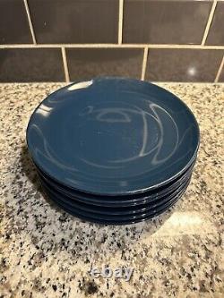 22 Piece IKEA Blue Dinner Plates Cups Bowls 15199 Discontinued Set of 6