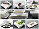 26pc Complete Dinner Set Wave Plates Bowls Ceramic Dinnerware Kitchen Dining Set