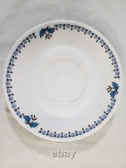 37 pc Noritake Progression Dish Set Blue Moon Dinner Plates And Mugs