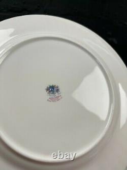 4 x Royal Albert Moonlight Rose Dinner Plates 10.5 Wide 2nd New Last Set