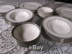 40 piecesVintage Royal Doulton Part Dinner SetRAVENSWOOD Plates+Bowls, etc