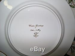40pc Lenox Winter Greetings 10 x4Place Settings Dinner Salad Plates Cups Saucers