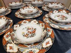 41 Piece Set Kyoto Momoyama Fine China Service for 8 MADE IN JAPAN 1977