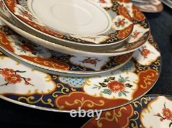 41 Piece Set Kyoto Momoyama Fine China Service for 8 MADE IN JAPAN 1977