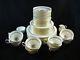 62 Pieces Wedgwood England Appledore 12 Dinner Salad Bread Plates Cups & Saucers