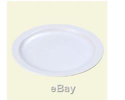 9 in. Commercial Dinnerware Plate in White (Case of 48) set plates dinner dish
