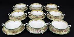 9 sets Wedgwood St. Austell Dinner CREAM SOUP Bowls with LINER #W1989 China