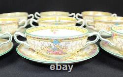 9 sets Wedgwood St. Austell Dinner CREAM SOUP Bowls with LINER #W1989 China
