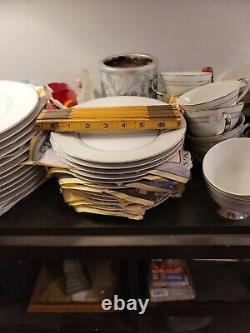 98 pc set Meito China dinner plate set for 12