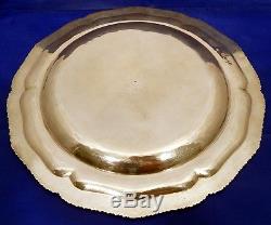 A set of 6 George III sterling dinner plates, London 1815
