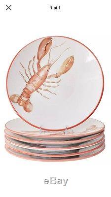 Abbiamo Tutto Lobster 10 Dinner Plate Set of 6