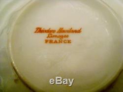 Antique 70 Pcs. China Set Theodore Haviland Limoges France-White withFlowers
