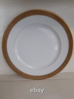 Antique Limoges Depose set 10 dinner plates gilded 10 for Bailey Banks & Biddle