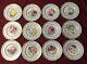 Antique Royal Doulton 10 1/2 Dinner Plates- Set Of 12 Made In England Signed
