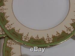 Antique Set Of 12 Coalport Dinner Plates Made For Birks Ellis Ryrie Toronto