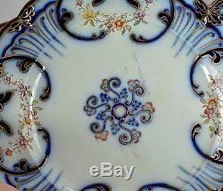 Antique c1840s English Dinner Plates Set of 6 8'' Across