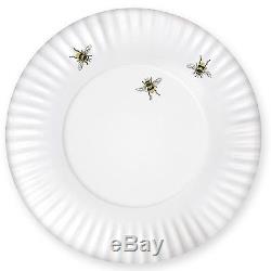 Bee Melamine Dinner Plate Set of 4