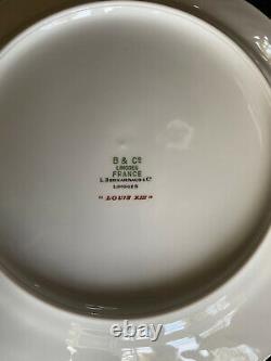 Bernardaud B&Co Limoges Louis XIII Dinner Plates Set Of 6