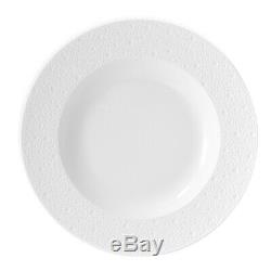 Bernardaud Ecume White Dinner Set for 8