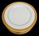 Bernardaud Limoges Gold And White Dinner Plates Plate Set Of 8 Ber295
