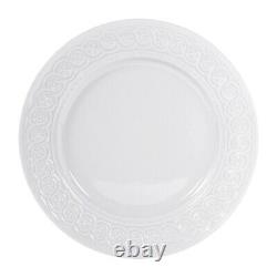 Bernardaud Louvre White Set Of 4 Dinner Plates #0542-13 Brand New Save$$ F/sh
