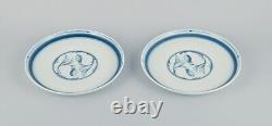Bing & Grondahl, a set of two Korinth dinner plates. Approx. 1970s
