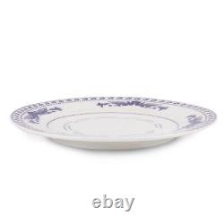 Blue Garden Porcelain Dinnerware Set 24pc for 6 persons Dinner Plates Set