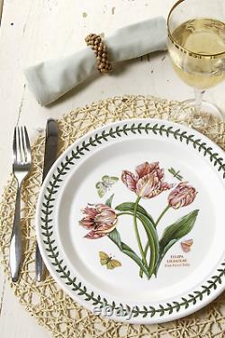 Botanic Garden Dinner Plates, Set of 6 Assorted Motifs
