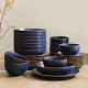 Brasa 32-piece Dinnerware Set Stoneware, Blue