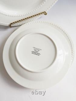 CIROA Chef's Collection Hobnail by CIROA Dinner Plate & Salad Plate Set 7 LOT