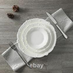 Ceramic Dinner Plate Set Porcelain Tableware For Restaurant Home Cafe Dishes New