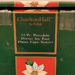 Charlton Hall Kobe Classic Traditions 12 Piece Christmas Set New In Box