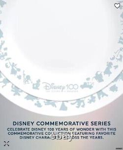 Corelle Disney Commemorative Series Characters 12-piece Dinnerware Set NEW