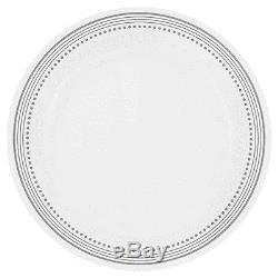 Corelle Livingware Mystic Gray 10.25 Dinner Plate Set of 12
