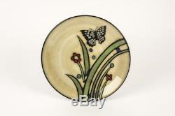 Country Kitchen 16 Piece Dining Set Flower And Butterfly Glazed Dinner Plates