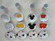 Disney Mickey Mouse Body Parts Dinner Plates, Set Of 4 Cups Bowls Salad & Dinner