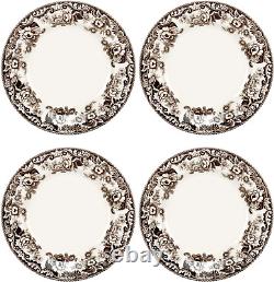Delamere Dinner Plate, Set of 4, 10.5 Perfect for Thanksgiving and Other Spec