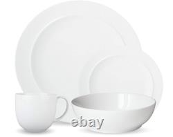 Denby white 16 piece dinner set, BNIB, 4x dinner medium plate cereal pasta bowl
